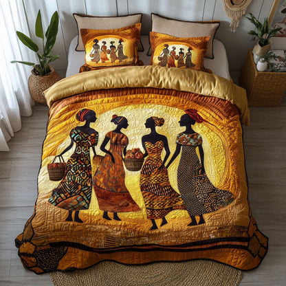 African Queen Woman WN2410004CL Duvet Cover Set