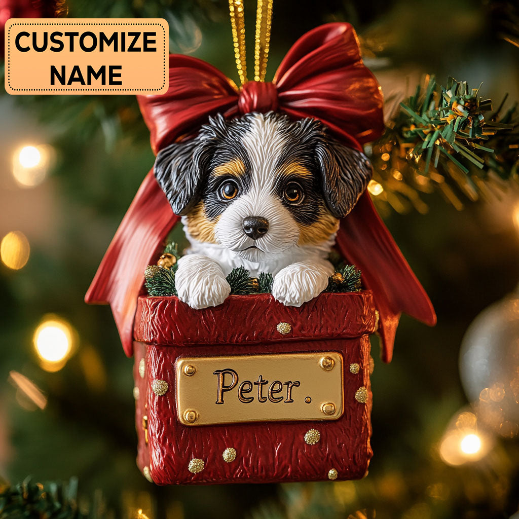 Aussie Gift CP0112034CL Personalized Christmas Ornament