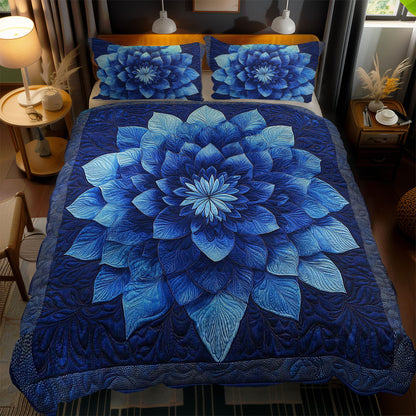 Mystic Blue Flower WN1103130CL Duvet Cover Set