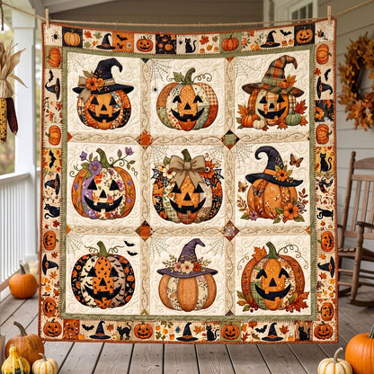 Patchwork Pumpkin Parade WN1906011CL Quilt