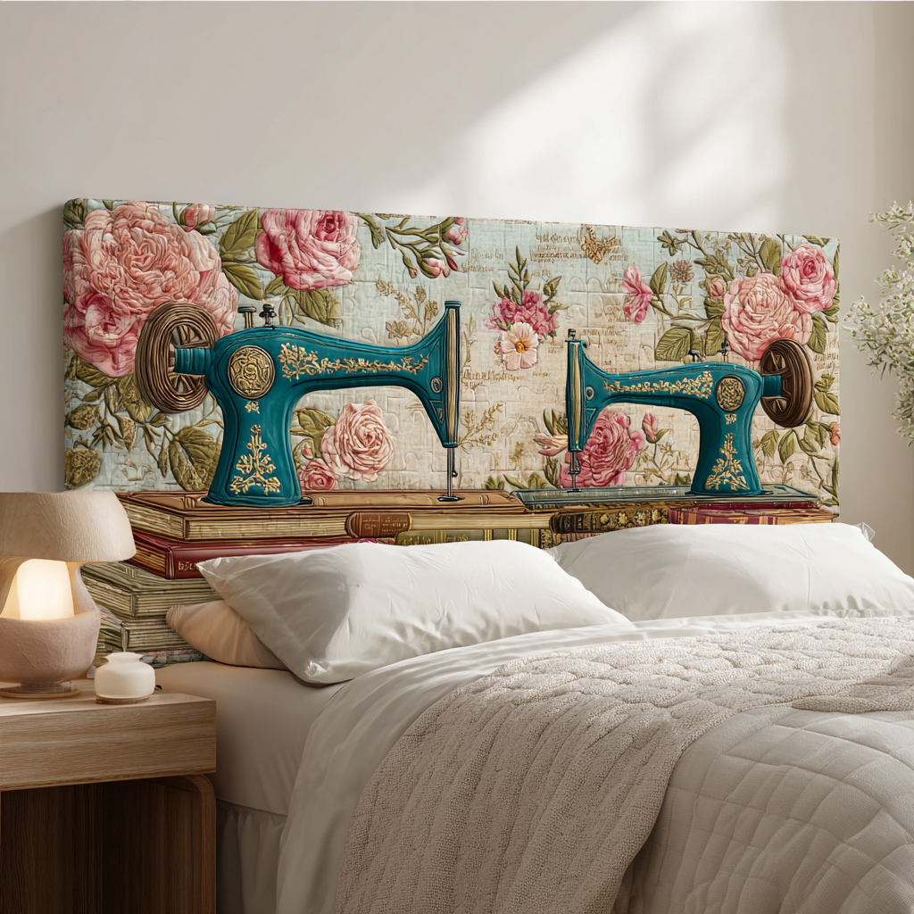 Sewing Lovers XR2912016CL Quilted Headboard Slipcover