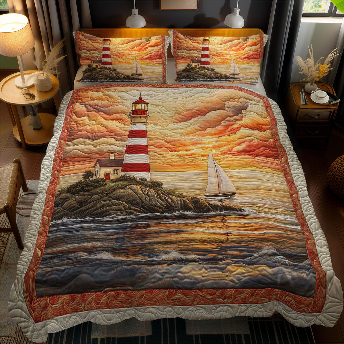 Twilight Lighthouse WN0502099CL Duvet Cover Set