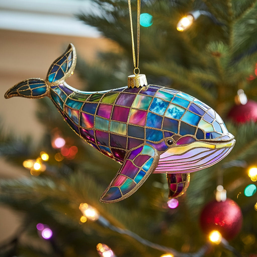 Prism Whale CP2711035CL Christmas Ornament
