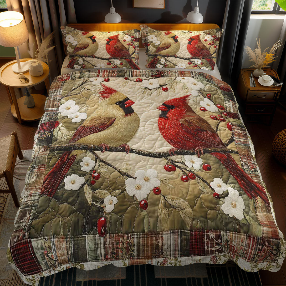 Cardinal Gathering WN2102021CL Duvet Cover Set