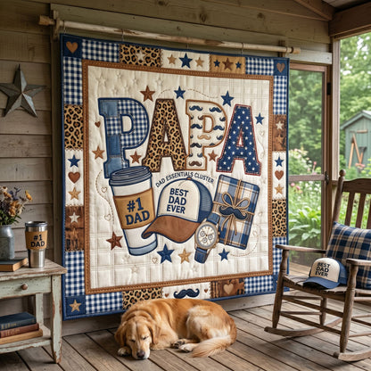 Best Dad Ever WN1006002CL Quilt