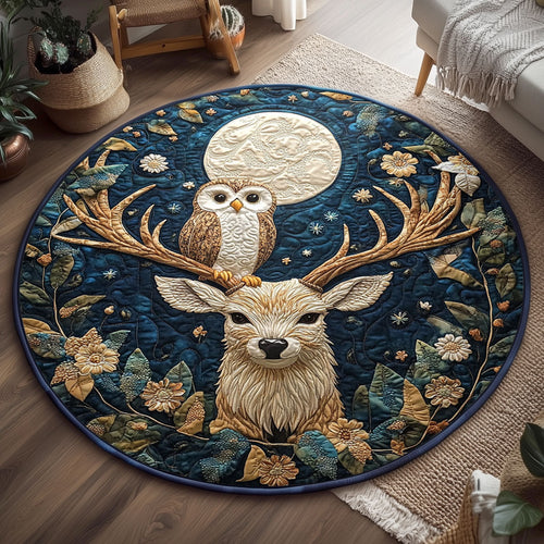 Quiet Grove Keeper WJ0906046CL Quilted Round Mat