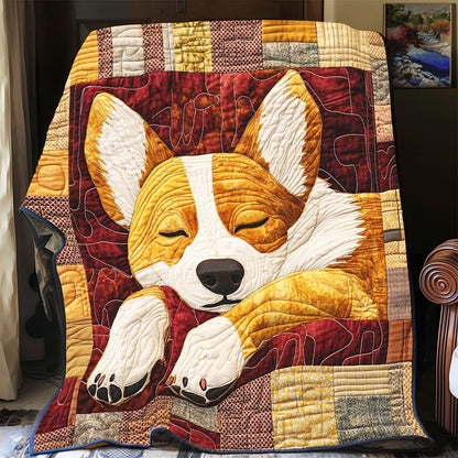 Patchwork Corgi WP0602015CL Quilt