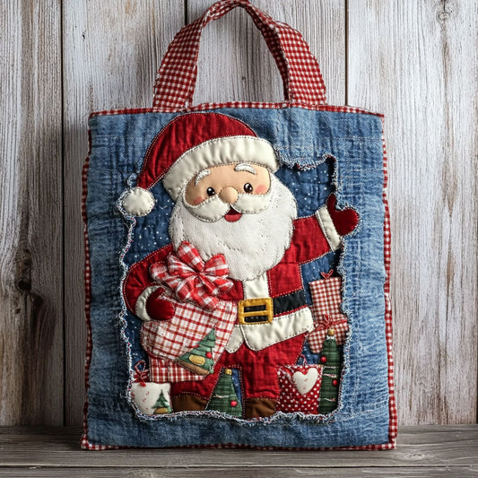 Country Santa WN0801016CL Quilted Tote Bag