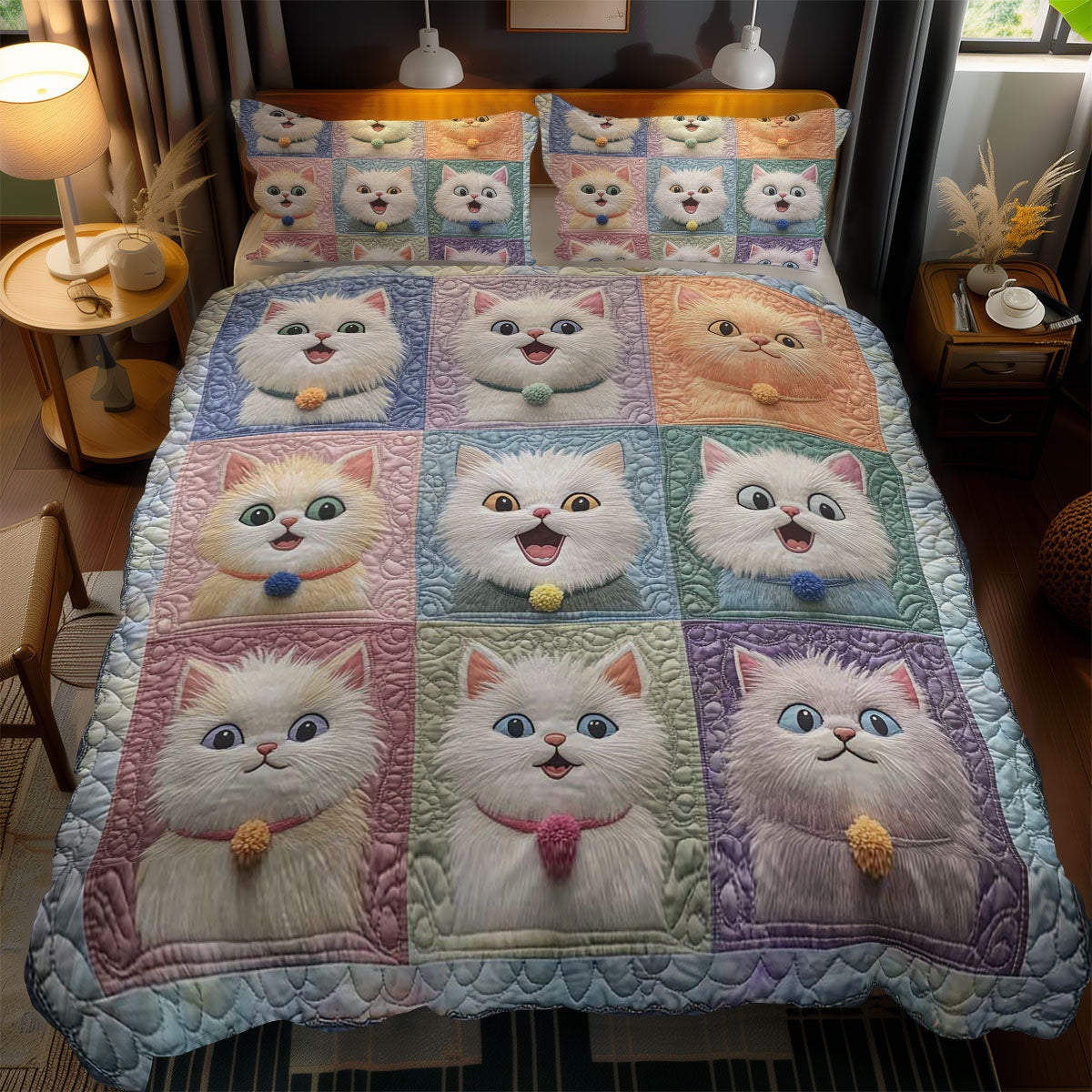 Chubby Cat WN1303127CL Duvet Cover Set