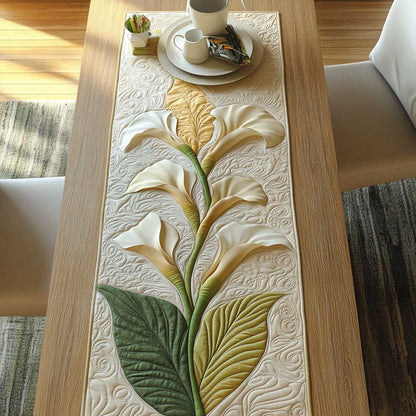 Calla Lilies Blessing WN2503019CL Quilted Table Runner