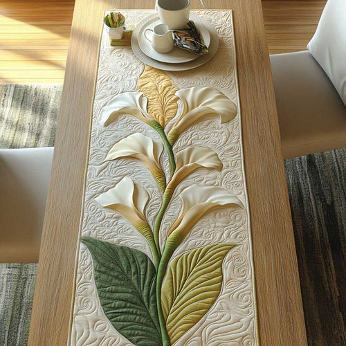 Calla Lilies Blessing WN2503019CL Quilted Table Runner