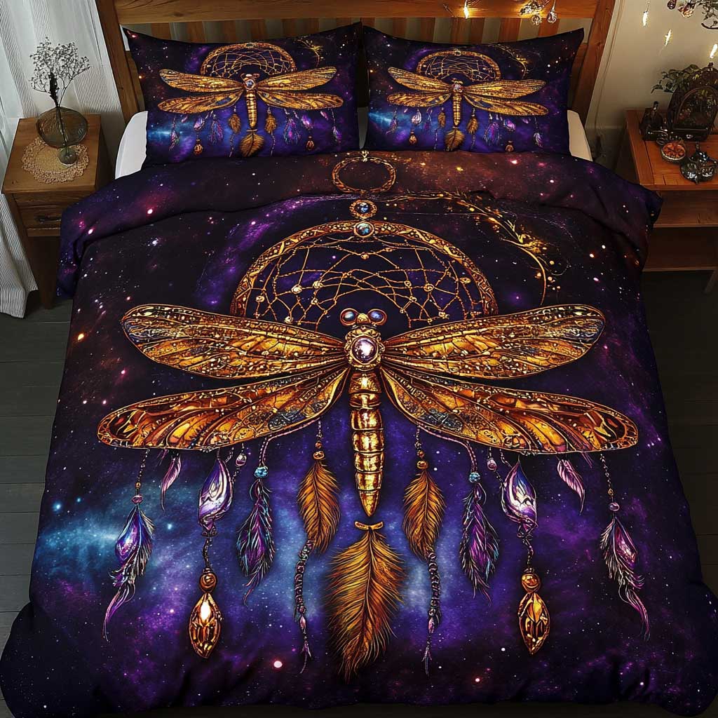 Cosmic Dragonfly WN2702048CL Duvet Cover Set