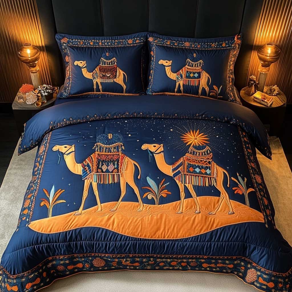 Desert Camel Journey WN0702032CL Duvet Cover Set