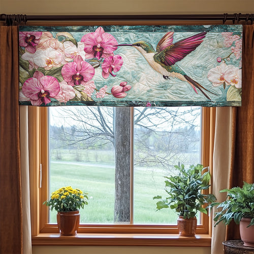 Hummingbird Serenity WN1706060CL Quilted Valance
