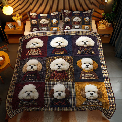 Bichon Winter Charm WN2301052CL Duvet Cover Set