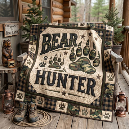 Camo Bear Tracks WN1505003CL Quilt