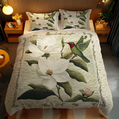 Magnolia Whisper And Hummingbird WN1203112CL Duvet Cover Set