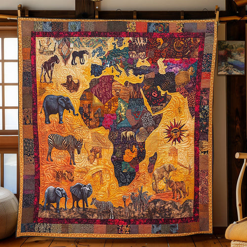 Cultural African Safari WN1103011CL Quilt