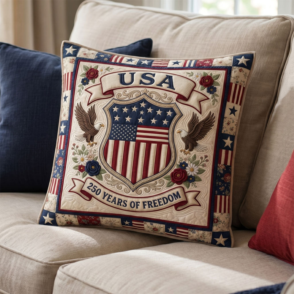 American Heritage Shield WN1604010CL Quilt Pillow Case