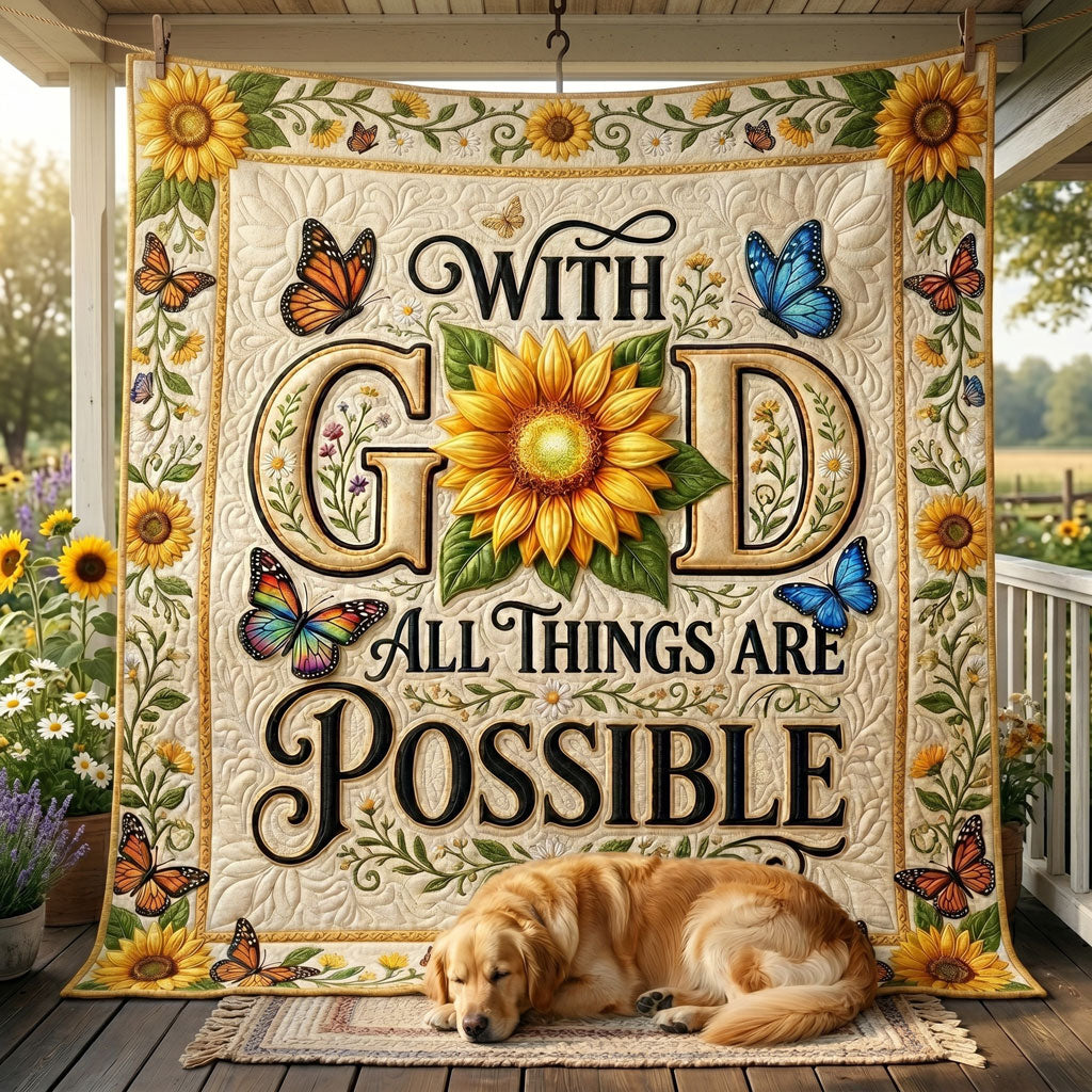 Faith In Bloom WN0605006CL Quilt