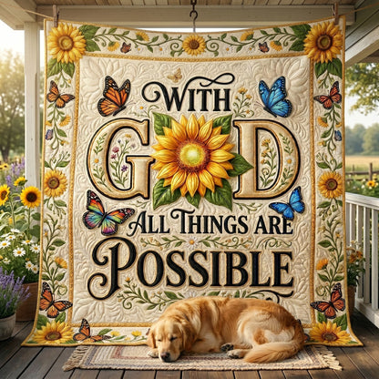 Faith In Bloom WN0605006CL Quilt
