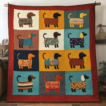 Sweet Dachshund WN0601083CL Quilt