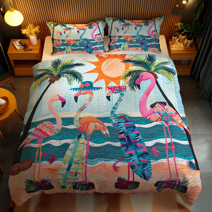 Flamingo Getaway WN2102006CL Duvet Cover Set