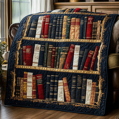 The Bookcase Heirloom WJ1306016CL Quilt