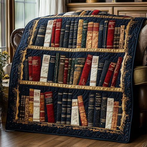 The Bookcase Heirloom WJ1306016CL Quilt