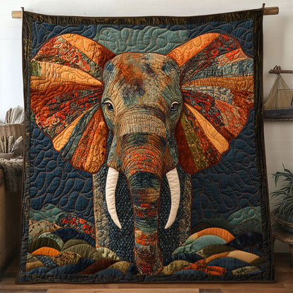 Elder Elephant WN0801029CL Quilt