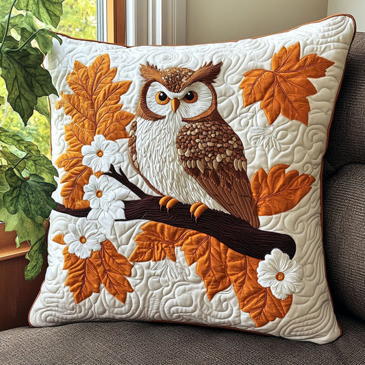 Autumn Owl CW0707002CL Quilt Pillow Case