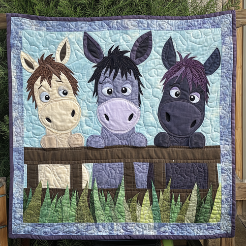 Baby Donkey XR0801008CL Quilt