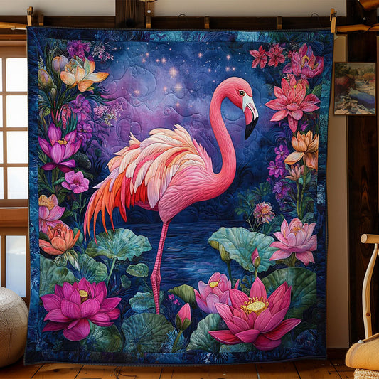 Sunset Flamingo WN1501057CL Quilt