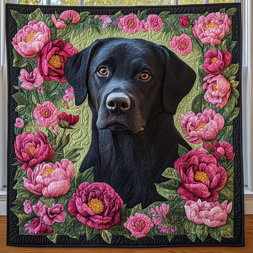 Garden Labrador CP0501008CL Quilt