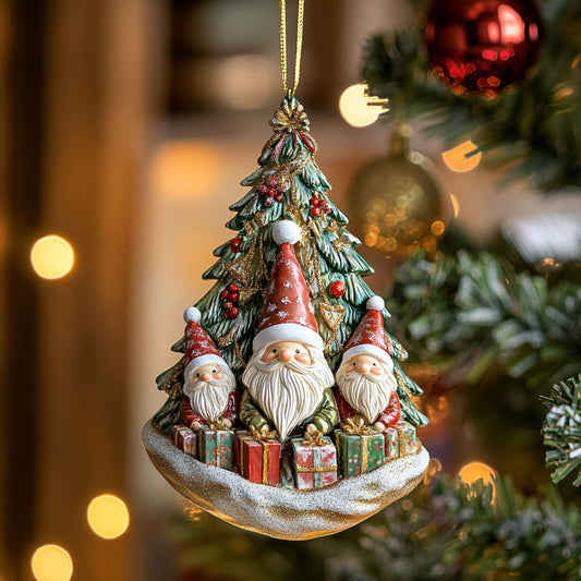 Christmas Gnome CW2710014CL Christmas Ornament