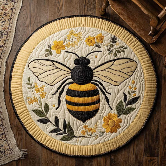 Golden Bee WN1903064CL Quilted Round Mat