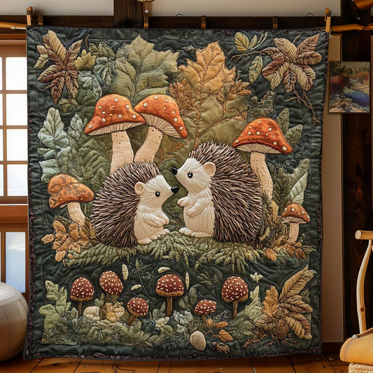 Mushroom Hedgehog WN1203035CL Quilt