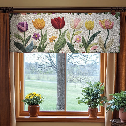 Tulip Row WN1706089CL Quilted Valance