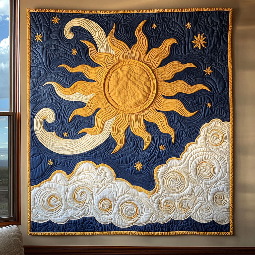 Celestial Sun QA0801023CL Quilt