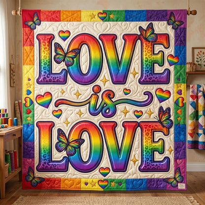 Rainbow Love Celebration WN1206013CL Quilt