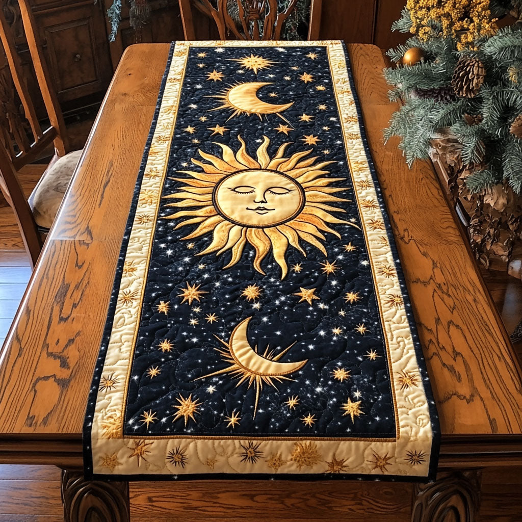 Cosmic Reverie CP0805042CL Quilted Table Runner