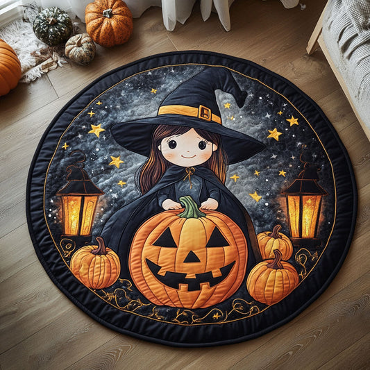 A Little Witch CW1908021CL Quilted Round Mat