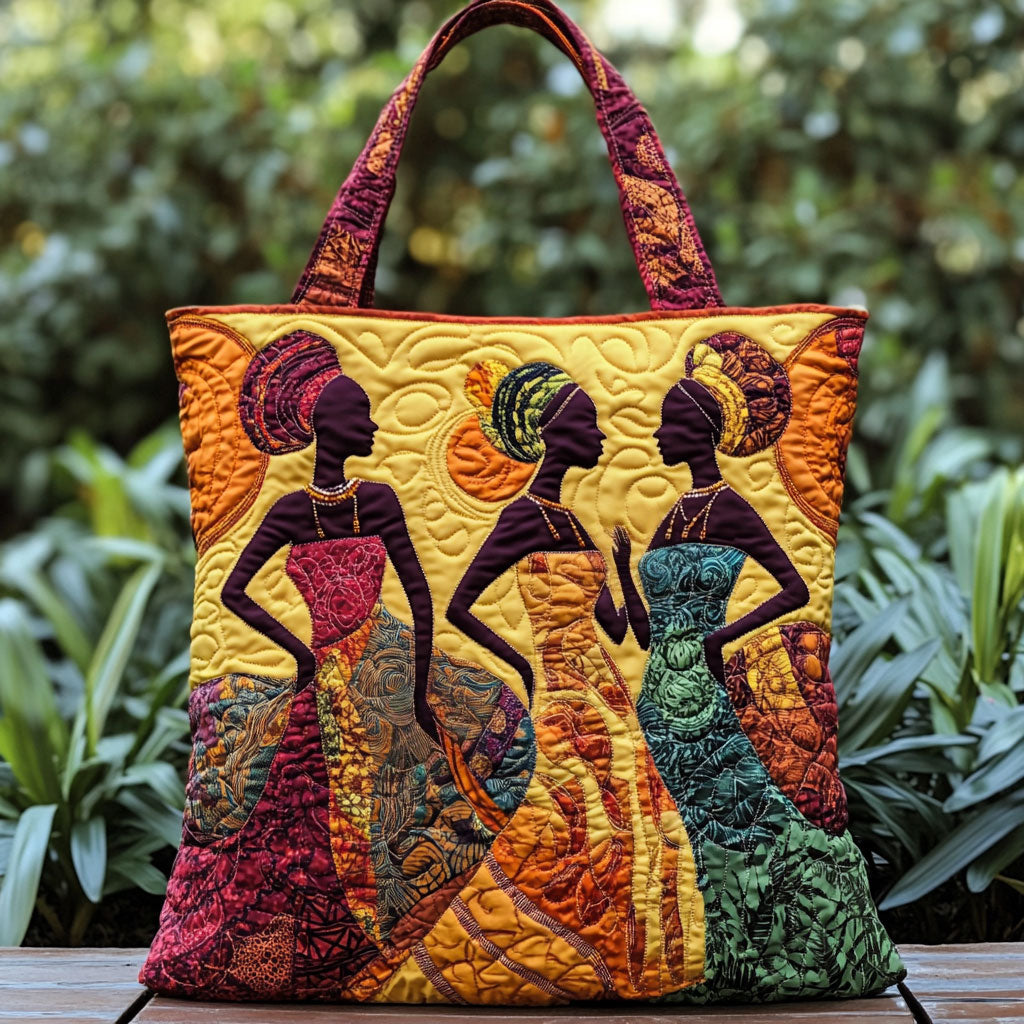Graceful Woman WN2410028CL Quilted Tote Bag