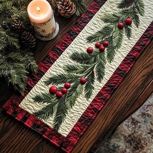 Cozy Pine CP0606018CL Quilted Table Runner