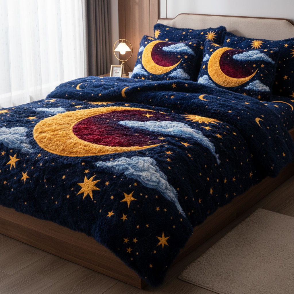 Galaxy Sky WJ2801003CL Faux Fur Throw Blanket