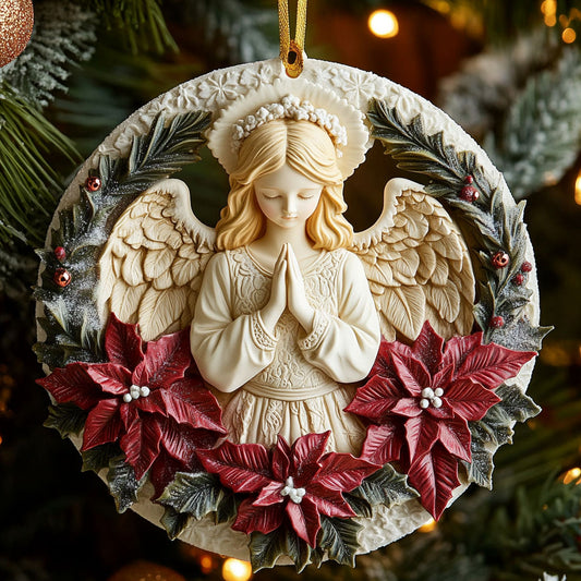 Peaceful Angel CW1510024CL Christmas Ornament