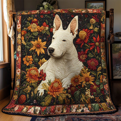 Charming Bull Terrier WN0802021CL Quilt