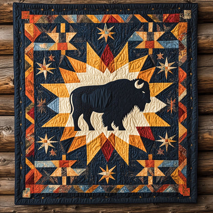 Golden Ridge Bison WN0901033CL Quilt