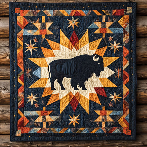 Golden Ridge Bison WN0901033CL Quilt