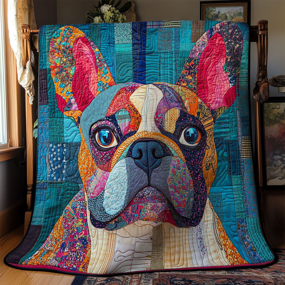 French Bulldog Tapestry WN0601107CL Quilt